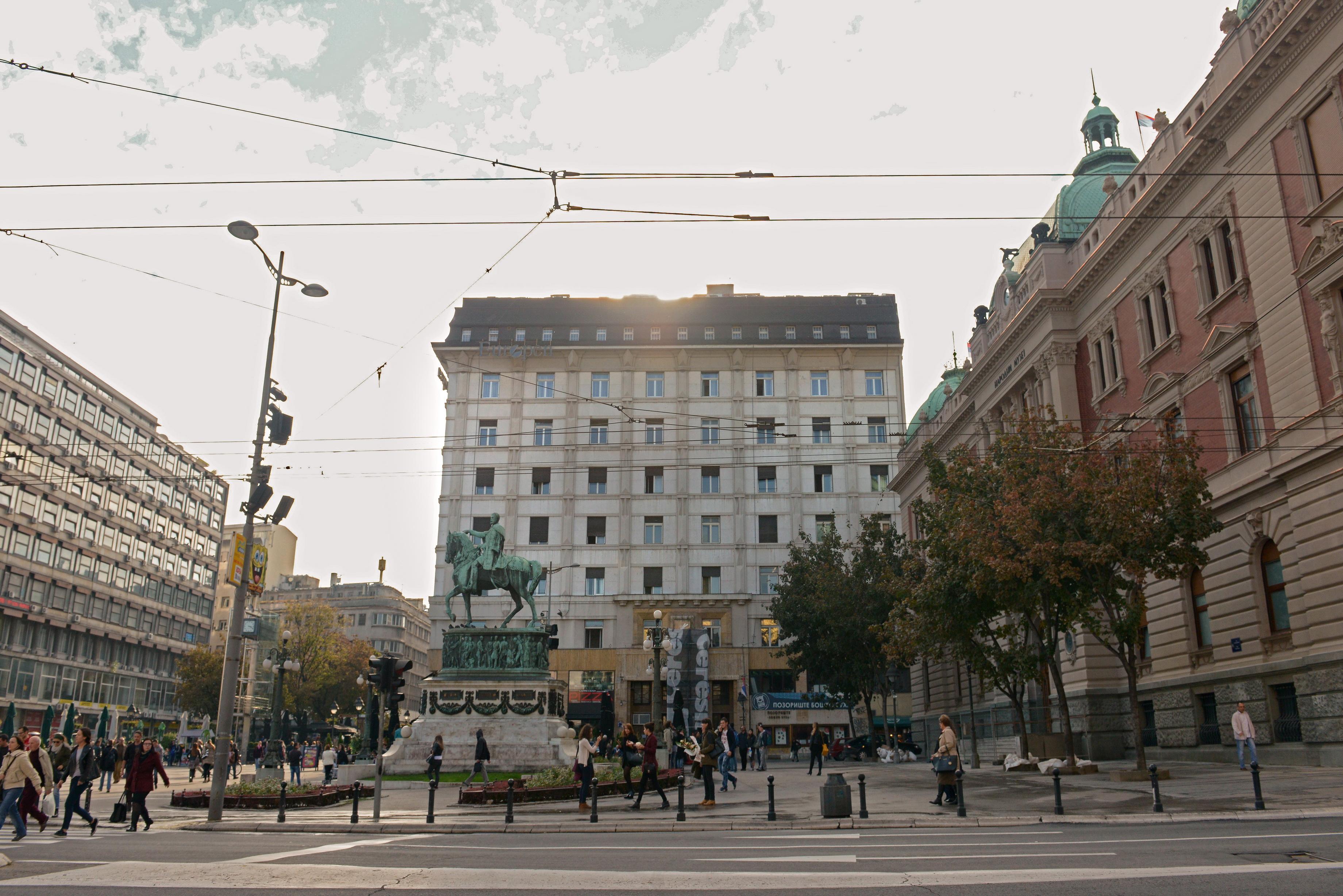 Five Points Square - City Center Beograd Bagian luar foto