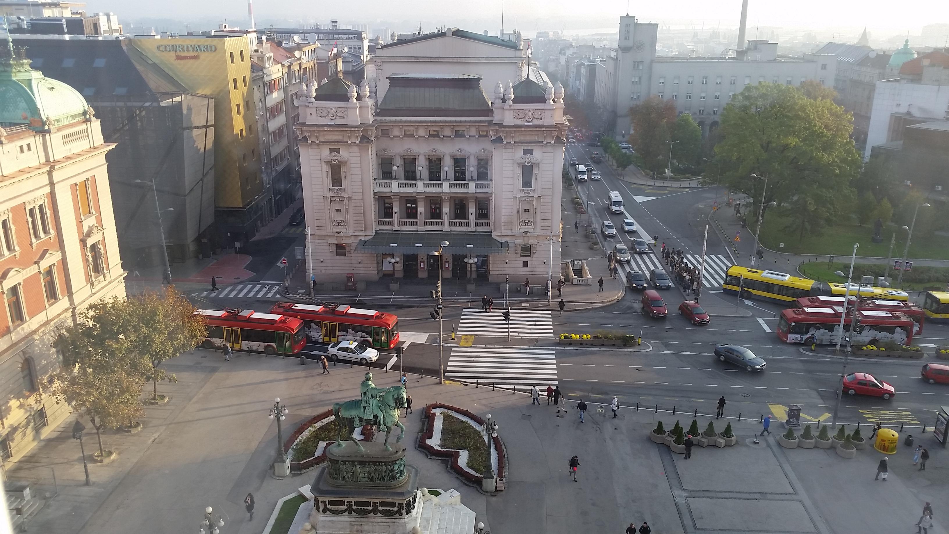 Five Points Square - City Center Beograd Bagian luar foto