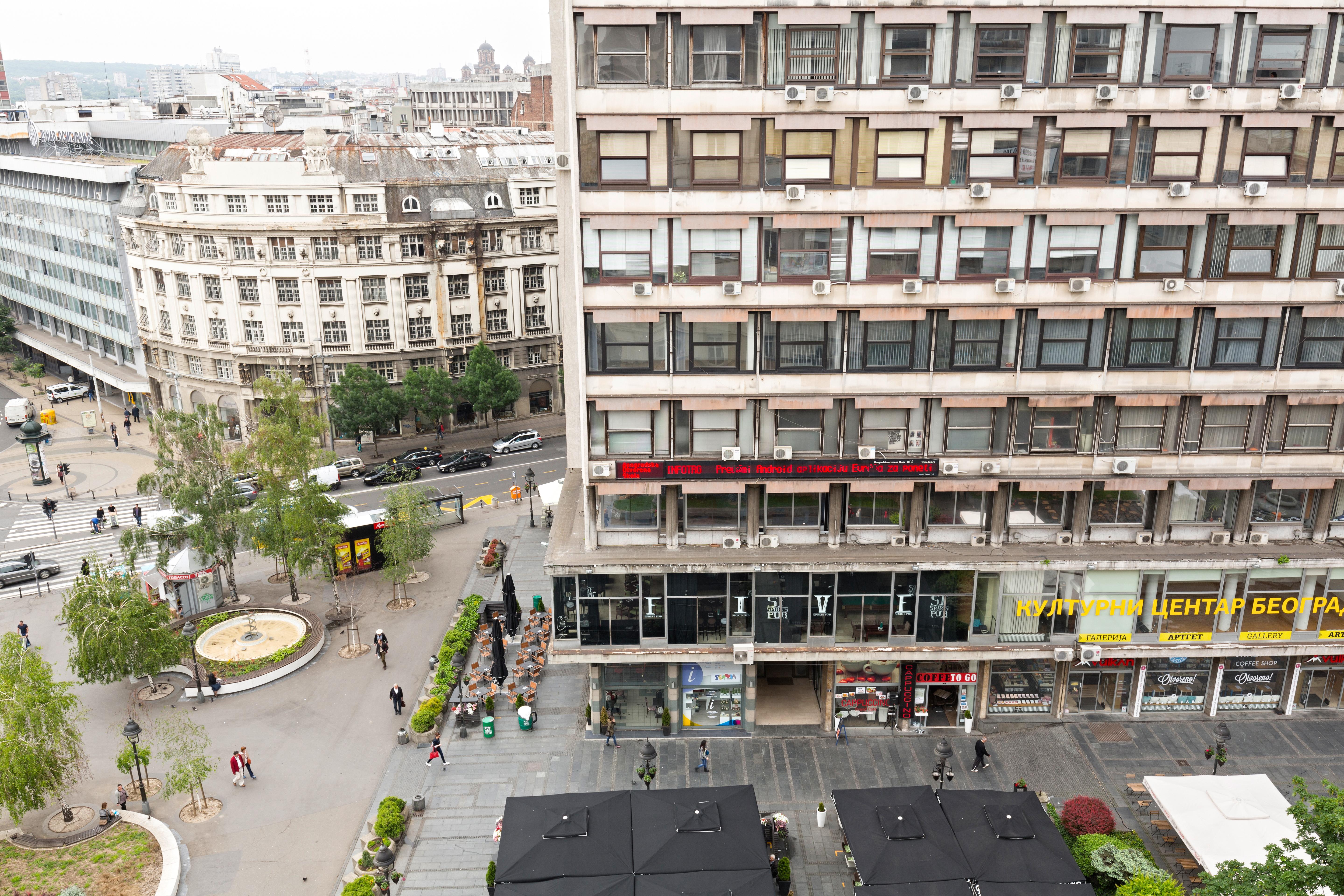 Five Points Square - City Center Beograd Bagian luar foto